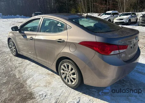 2011 Hyundai Elantra Gls из США, поврежденный, VIN 5NPDH4AE8BH008347